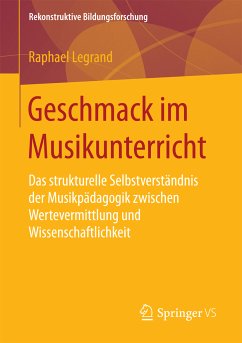 Geschmack im Musikunterricht (eBook, PDF) - Legrand, Raphael
