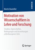 Motivation von Wissenschaftlern in Lehre und Forschung (eBook, PDF)