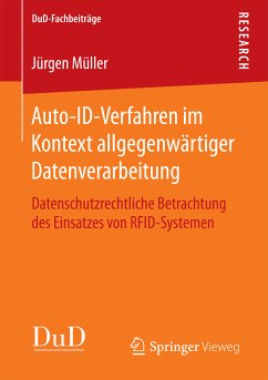 Auto-ID-Verfahren im Kontext allgegenwärtiger Datenverarbeitung (eBook, PDF) - Müller, Jürgen