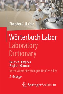 Wörterbuch Labor / Laboratory Dictionary (eBook, PDF) - Cole, Theodor C.H.