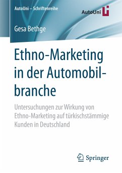 Ethno-Marketing in der Automobilbranche (eBook, PDF) - Bethge, Gesa