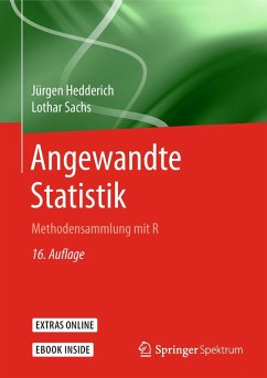 Angewandte Statistik (eBook, PDF) - Hedderich, Jürgen; Sachs, Lothar