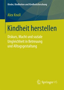 Kindheit herstellen (eBook, PDF) - Knoll, Alex