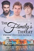 The Family's Threat: MMM Omegaverse Mpreg Romance (Omegas' Destined Alpha, #4) (eBook, ePUB)