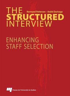 Structured Interview (eBook, ePUB) - Normand Pettersen, Pettersen; Andre Durivage, Durivage