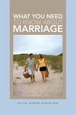 What You Need to Know About Marriage (eBook, ePUB)