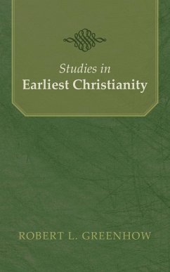 Cover Studies in Earliest Christianity (eBook, ePUB)
