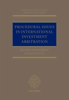 Cover Procedural Issues in International Investment Arbitration (eBook, ePUB)