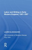 Labor and Writing in Early Modern England, 1567¿667 (eBook, ePUB)