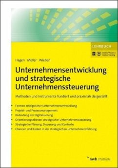 Unternehmensentwicklung und strategische Unternehmenssteuerung - Hagen, Volker;Müller, Dominik Matthias;Wieben, Hans-Jürgen
