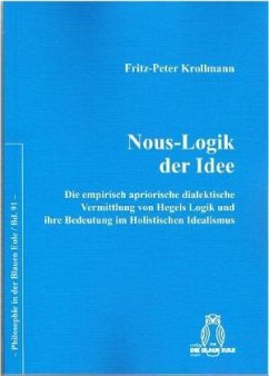 Nous-Logik der Idee - Krollmann, Fritz-Peter