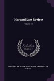 Harvard Law Review; Volume 13