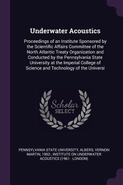 Underwater Acoustics - Albers, Vernon Martin