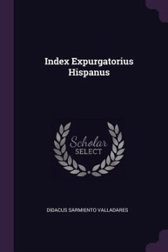 Index Expurgatorius Hispanus - Valladares, Didacus Sarmiento
