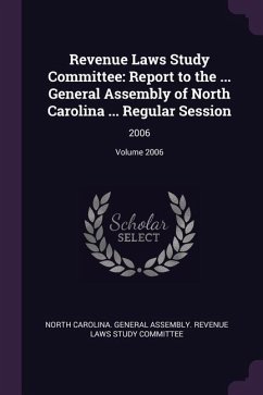 Cover Revenue Laws Study Committee