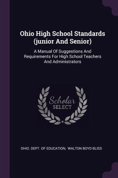 Ohio High School Standards (junior And Senior)