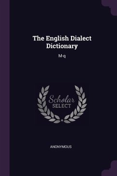 The English Dialect Dictionary