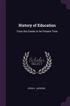 History of Education - Jackson, John H