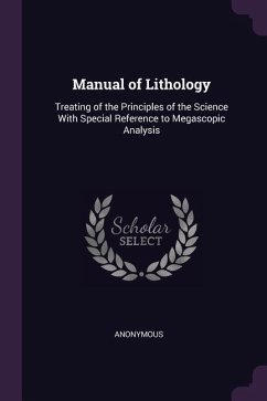 Manual of Lithology