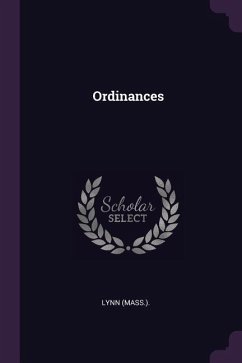 Ordinances - (Mass, Lynn
