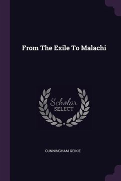 From The Exile To Malachi