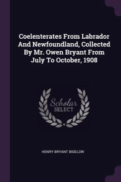 Coelenterates From Labrador And Newfoundland, Collected By Mr. Owen Bryant From July To October, 1908 - Bigelow, Henry Bryant