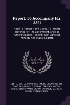 Report. To Accompany H.r. 3321