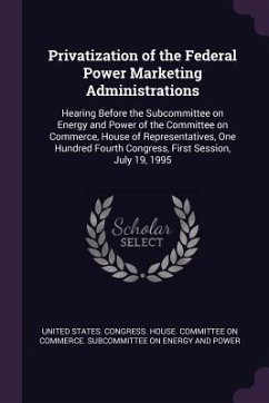 Privatization of the Federal Power Marketing Administrations