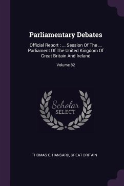 Parliamentary Debates