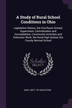 A Study of Rural School Conditions in Ohio