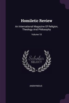 Homiletic Review Cover Homiletic Review