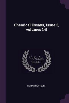Cover Chemical Essays, Issue 3, volumes 1-5