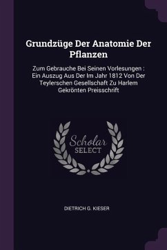 Grundzüge Der Anatomie Der Pflanzen