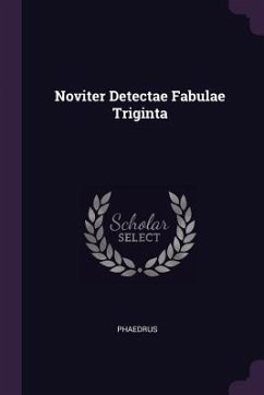 Cover Noviter Detectae Fabulae Triginta