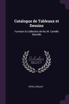 Cover Catalogue de Tableaux et Dessins