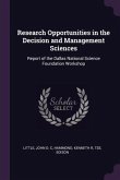 Research Opportunities in the Decision and Management Sciences