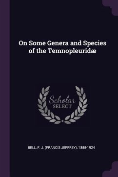 On Some Genera and Species of the Temnopleuridæ