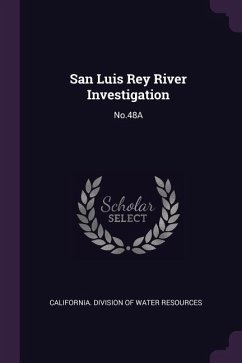 Cover San Luis Rey River Investigation