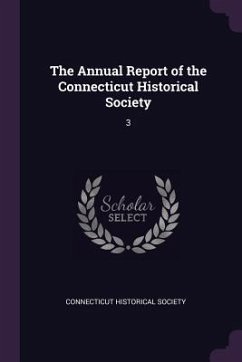 Cover The Annual Report of the Connecticut Historical Society