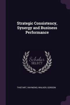 Cover Strategic Consistency, Synergy and Business Performance