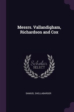 Messrs. Vallandigham, Richardson and Cox
