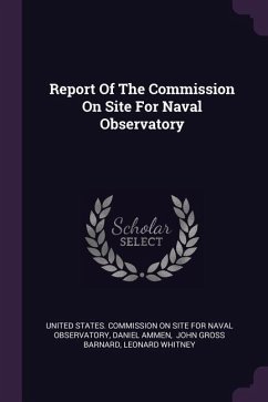 Report Of The Commission On Site For Naval Observatory