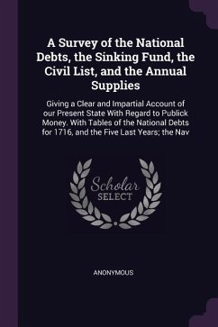 A Survey of the National Debts, the Sinking Fund, the Civil List, and the Annual Supplies