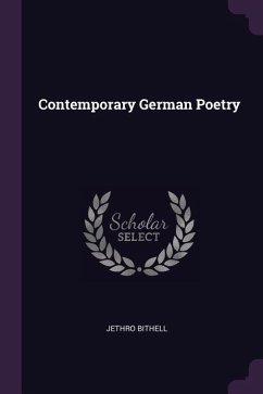 Contemporary German Poetry