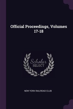 Official Proceedings, Volumes 17-18 Official Proceedings, Volumes 17-18