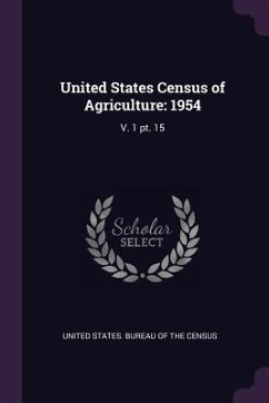 Cover United States Census of Agriculture