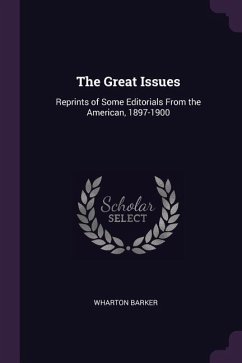 The Great Issues - Barker, Wharton