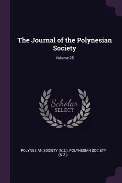 The Journal of the Polynesian Society; Volume 25