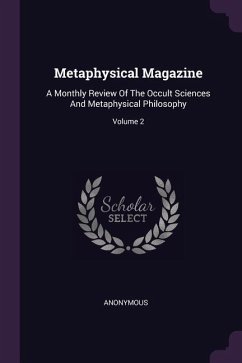 Metaphysical Magazine - Anonymous