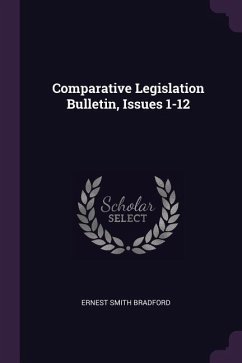 Comparative Legislation Bulletin, Issues 1-12